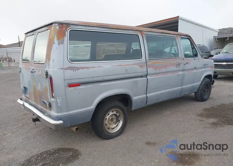 1987 Ford Econoline E150 из США, поврежденный, VIN 1FMEE11N8HHB02498